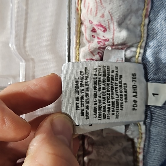 Child's, Denim Jeans, Levi's, 517 Stretch, Flare, Sz 5 Slim, Elastic Waist - Picture 9 of 17